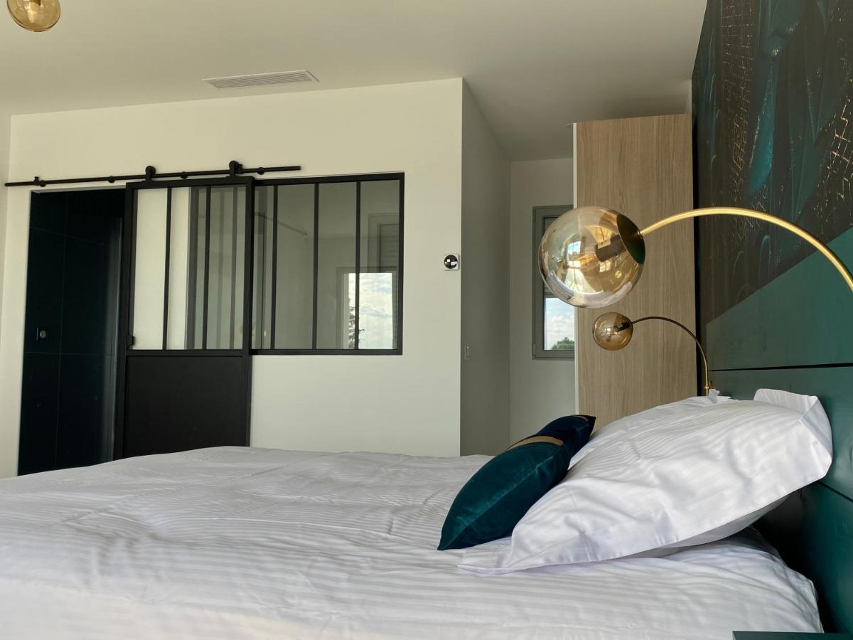 La Villa Perchee Calme, Sauna, Parking Prive Saint-Prix  Eksteriør bilde