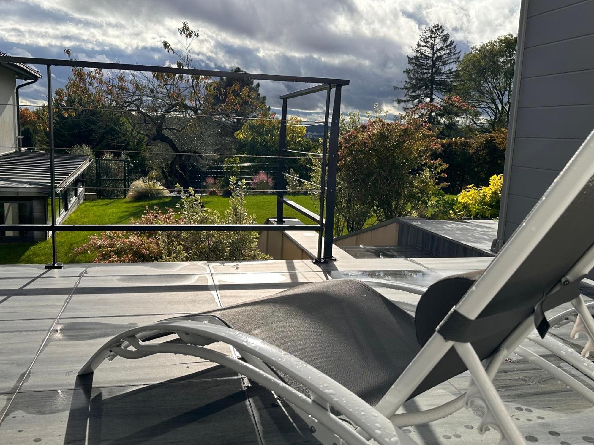 La Villa Perchee Calme, Sauna, Parking Prive Saint-Prix  Eksteriør bilde