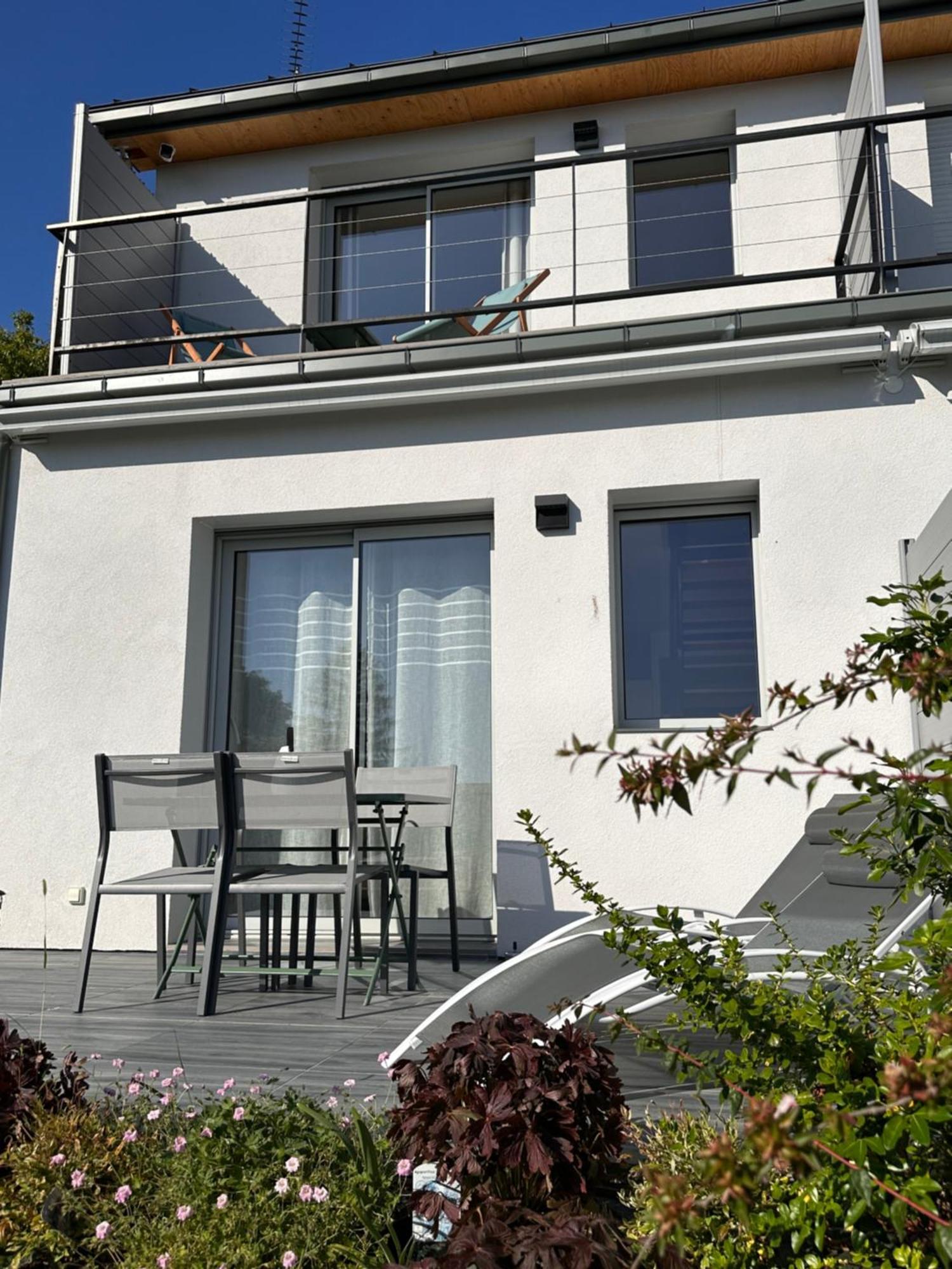 La Villa Perchee Calme, Sauna, Parking Prive Saint-Prix  Eksteriør bilde